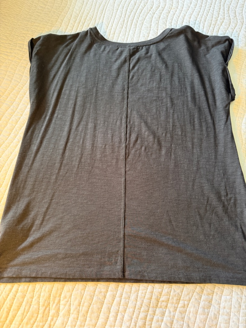 Christian Siriano Black 'Love' Script Short Sleeve Tee - Picture 7 of 7